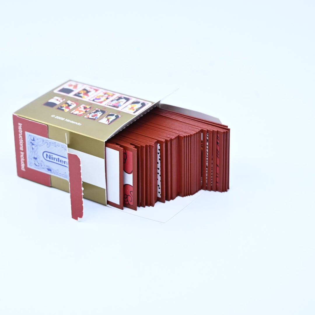 Club Nintendo Super Mario Hanafuda Playing Cards - Red - 2007