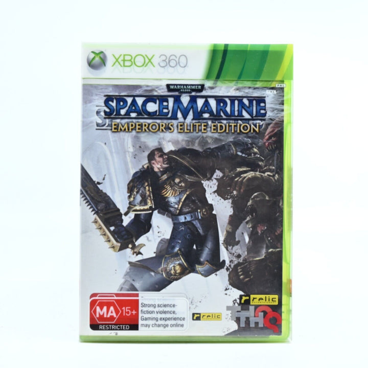 Space Marine Emperor's Elite Edition - Xbox 360 Game + Manual - PAL