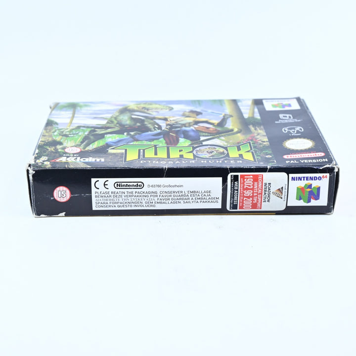 Turok: Dinosaur Hunter - N64 / Nintendo 64 Boxed Game - PAL - FREE POST!