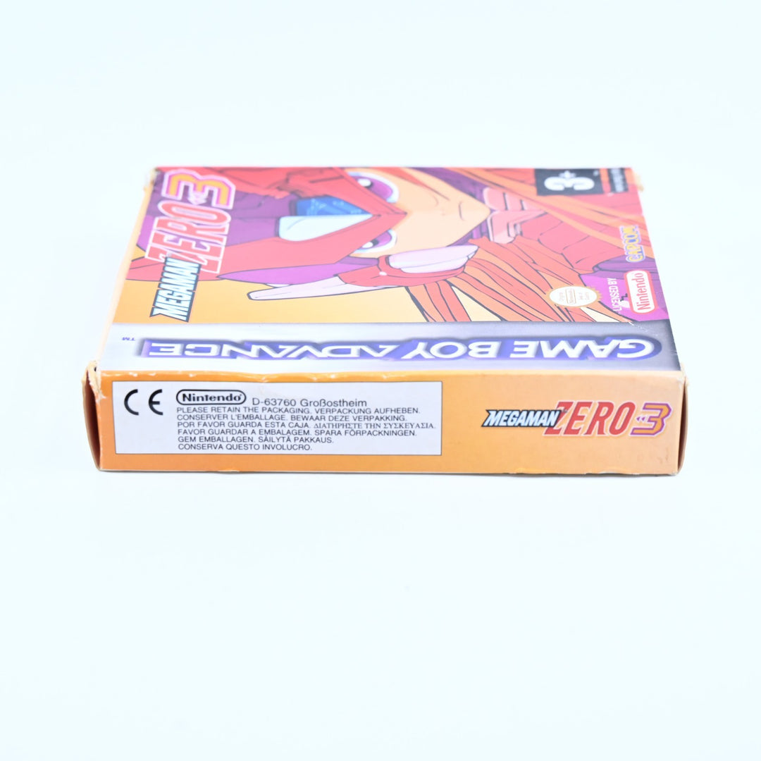 Mega Man Zero 3 - Nintendo Gameboy Advance / GBA Boxed Game - PAL