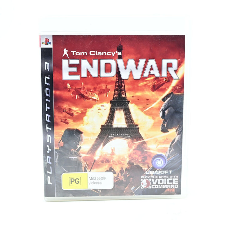 Tom Clancy's EndWar - Sony Playstation 3 / PS3 Game + Manual - FREE POST!