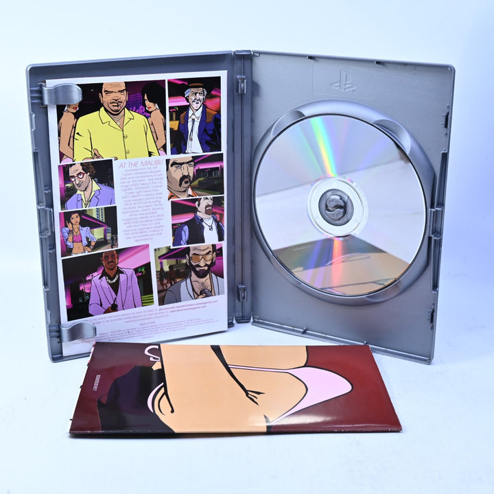 Grand Theft Auto: Vice City - Sony Playstation 2 / PS2 Game + Manual + Map - PAL