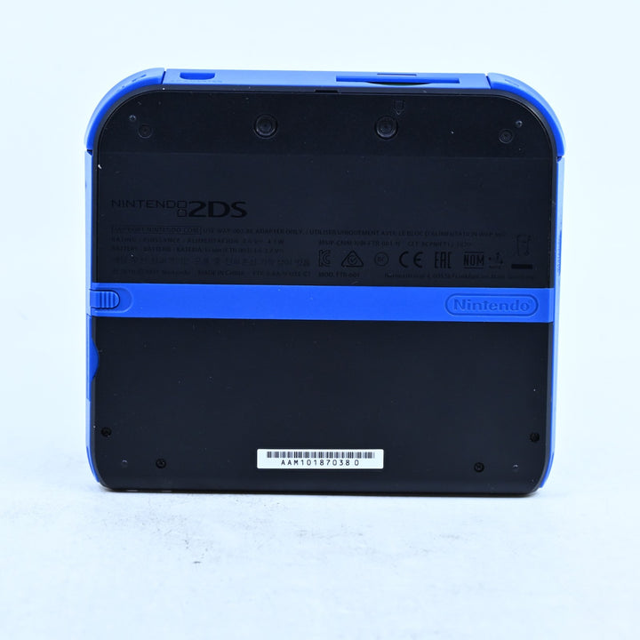 Blue / Black - Nintendo 2DS Console + 4GB SD - FTR-001 - PAL - FREE POST!
