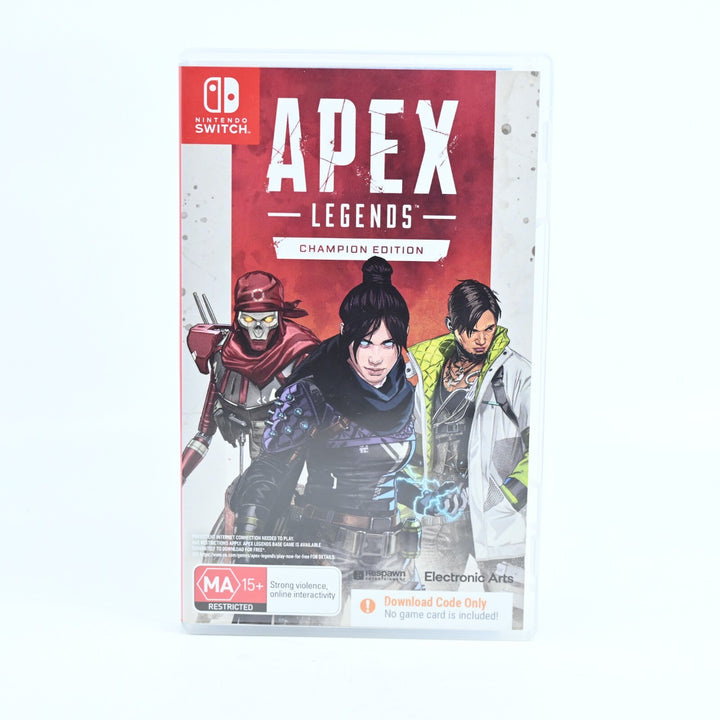 Apex Legends: Champion Edition - UNUSED DOWNLOAD CODE- Nintendo Switch Game