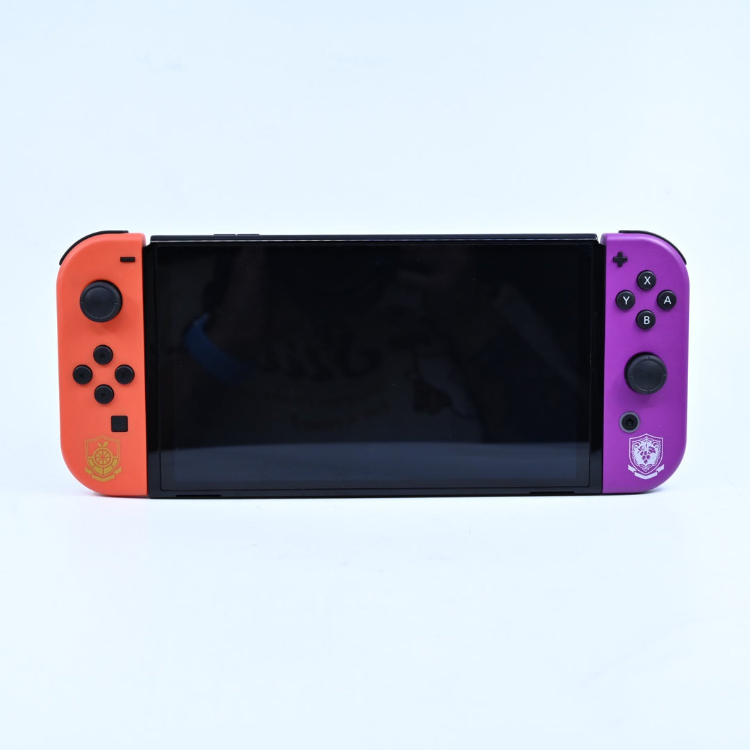Pokemon Scarlet & Violet Edition - Nintendo Switch OLED Console - HEG-001 - PAL