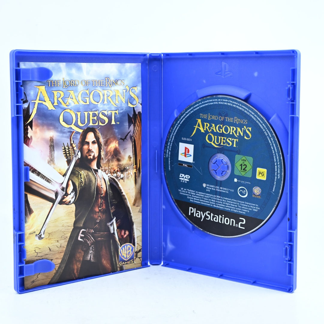 The Lord Of The Rings - Aragorn's Quest - Sony Playstation 2 / PS2 Game + Manual