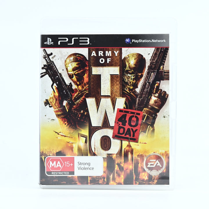 Army of Two: The 40th Day - Sony Playstation 3 / PS3 Game + Manual - FREE POST!