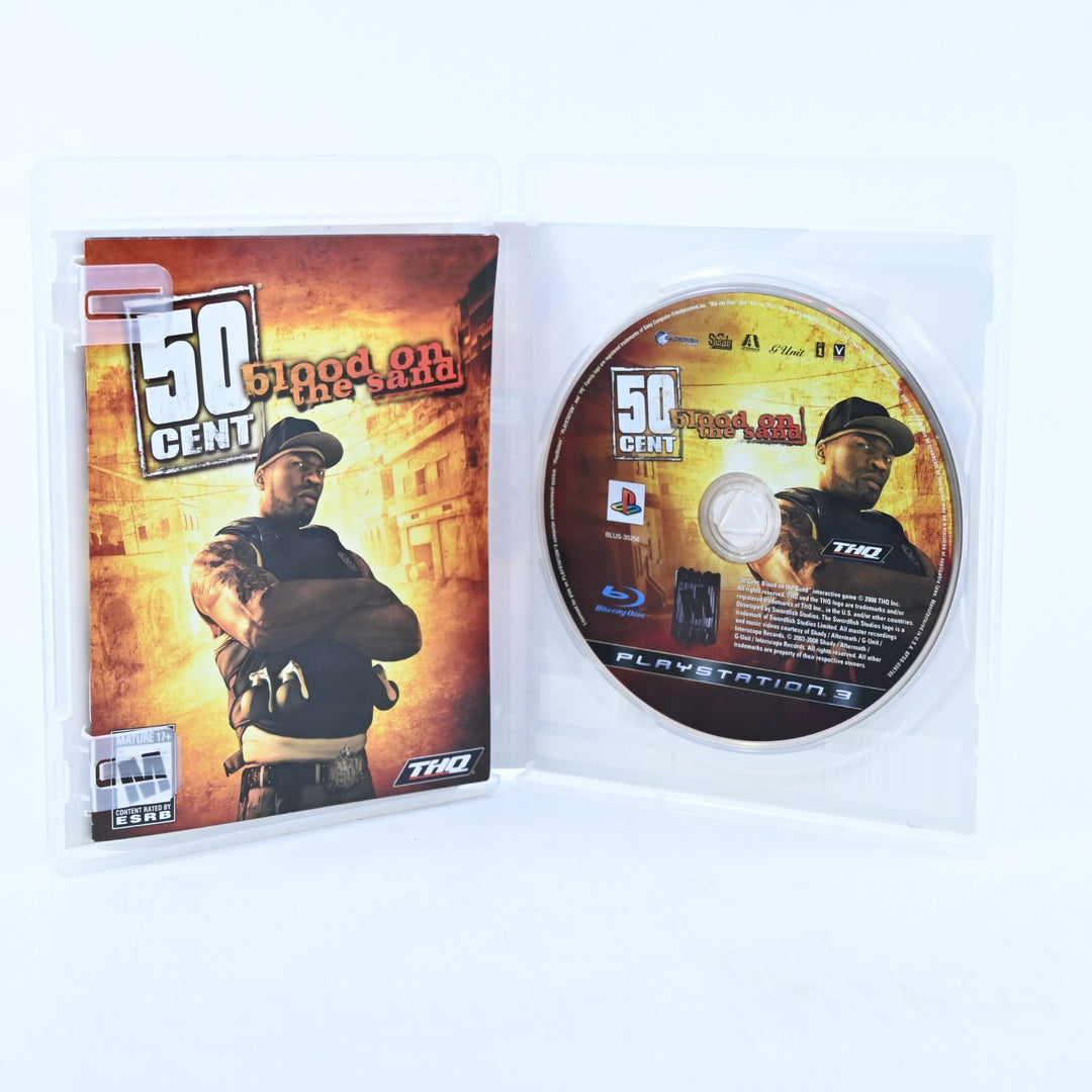 50 Cent: Blood on the Sand - Sony Playstation 3 / PS3 Game + Manual