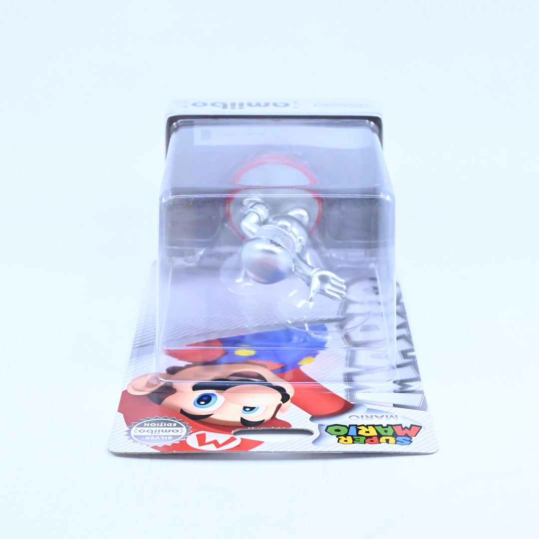 SEALED! Mario Silver Edition Amiibo - Super Mario - Nintendo - Toy