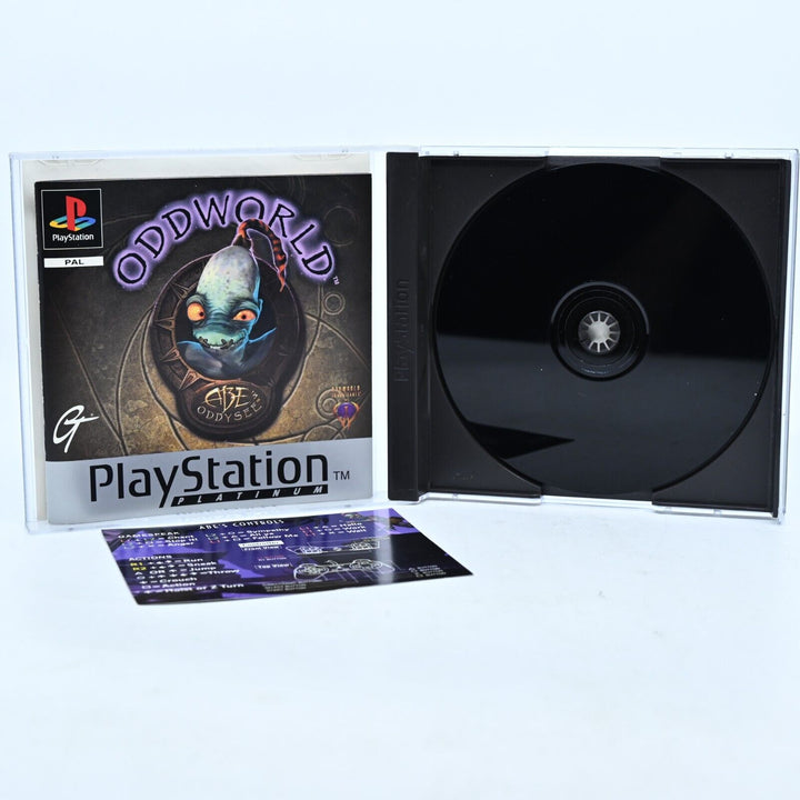 OddWorld: Abe's Oddysee - Sony Playstation 1 / PS1 Game + Manual - PAL