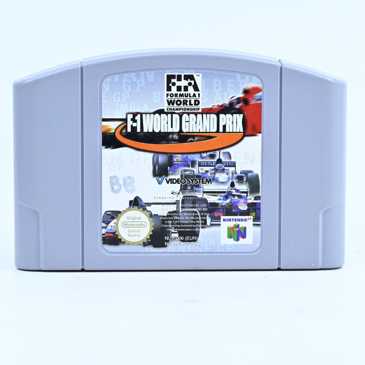 F-1 World Grand Prix - N64 / Nintendo 64 Game - PAL - FREE POST!