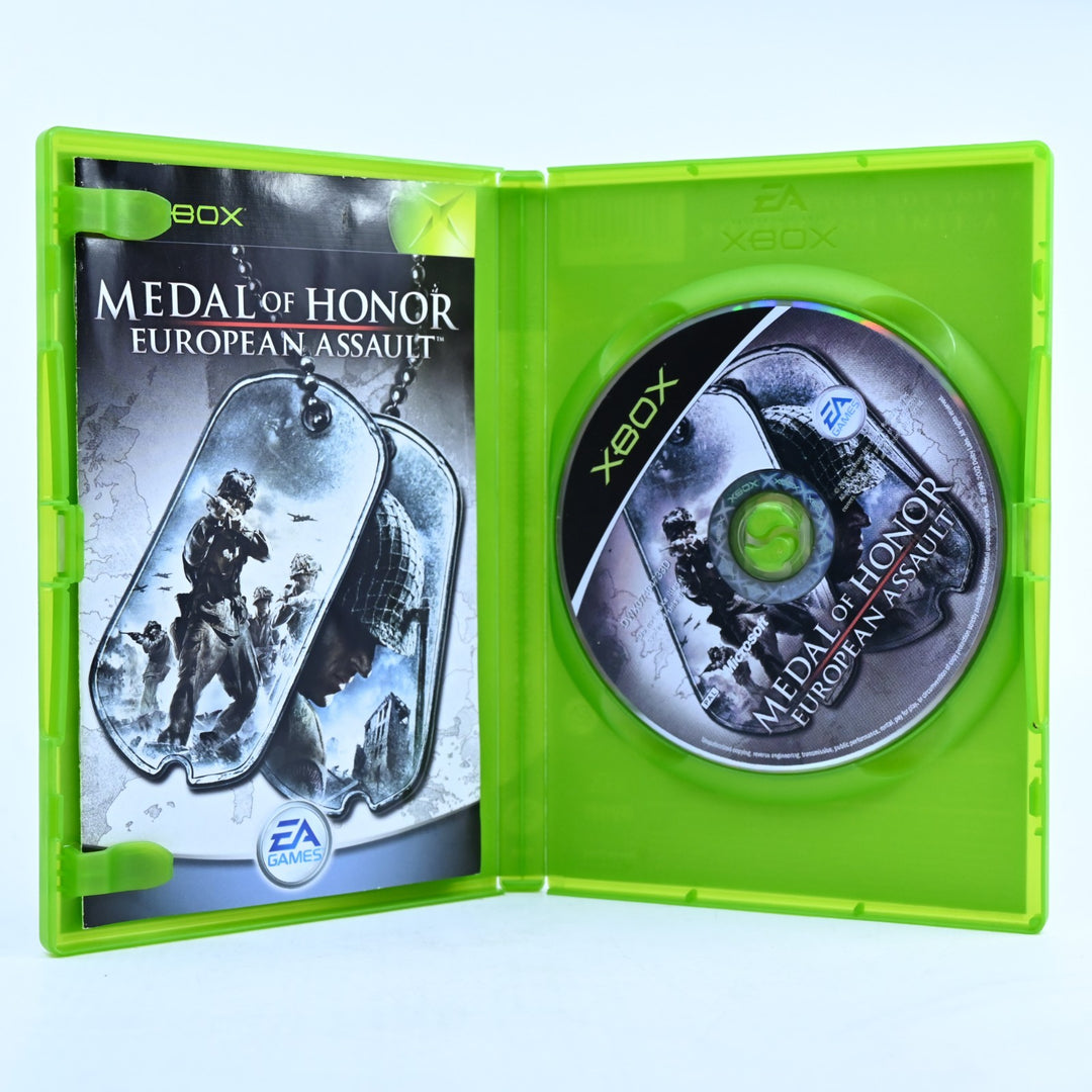 Medal of Honor: European Assault - Original Xbox Game + Manual - PAL