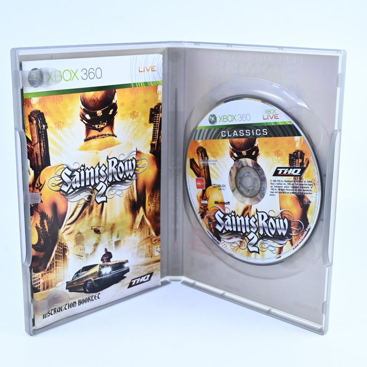 Saints Row 2 - Xbox 360 Game + Manual - PAL - MINT DISC!
