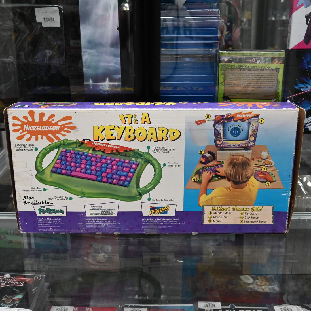 Vintage Nickelodeon "It's A Keyboard" - Brainworks - IBM PC Accessory