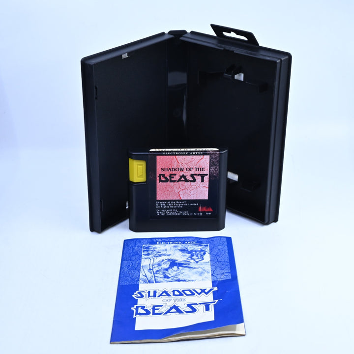 Shadow Of The Beast - Sega Mega Drive Game + Manual - PAL - FREE POST!