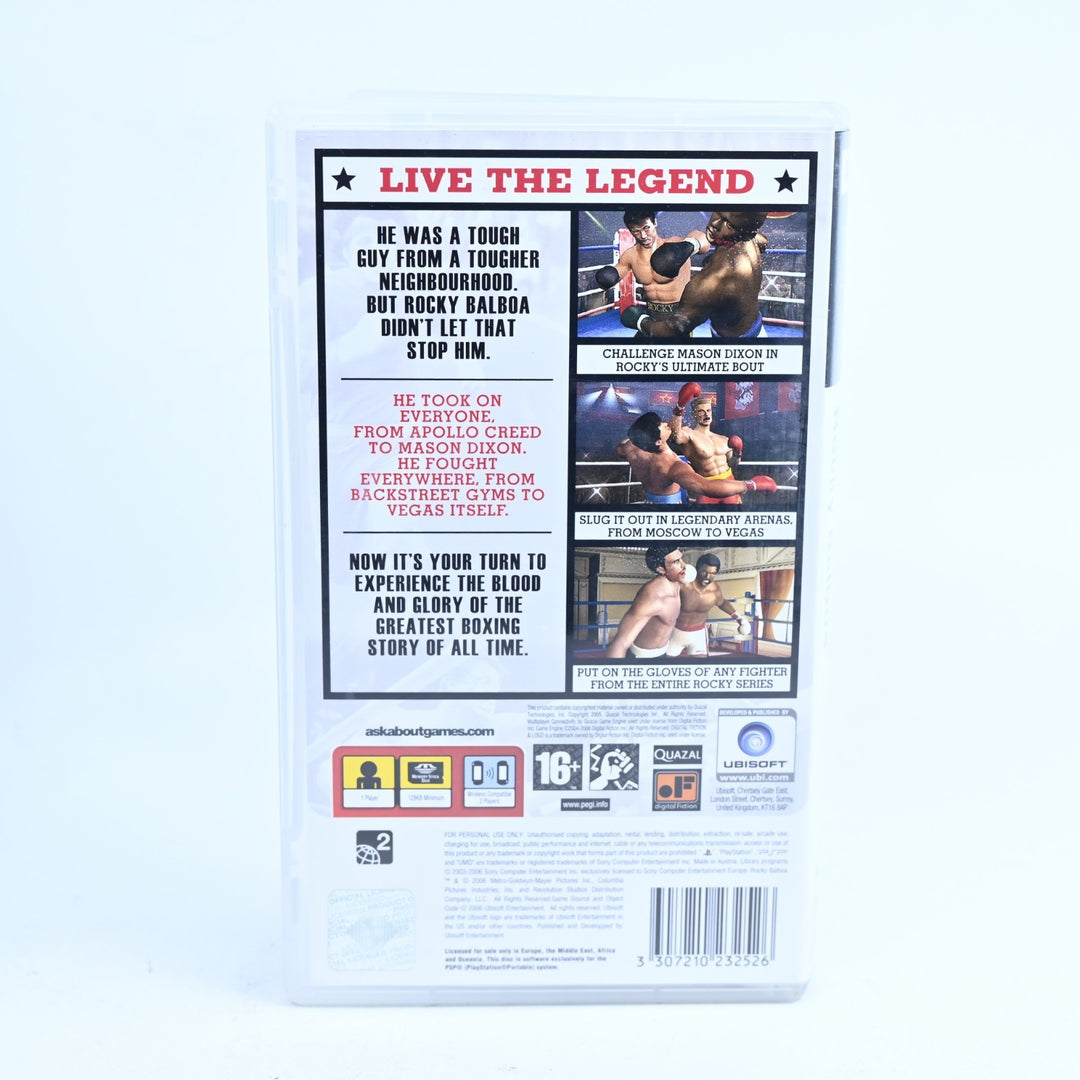 Rocky Balboa - Sony PSP Game + Manual - Region Free - FREE POST!