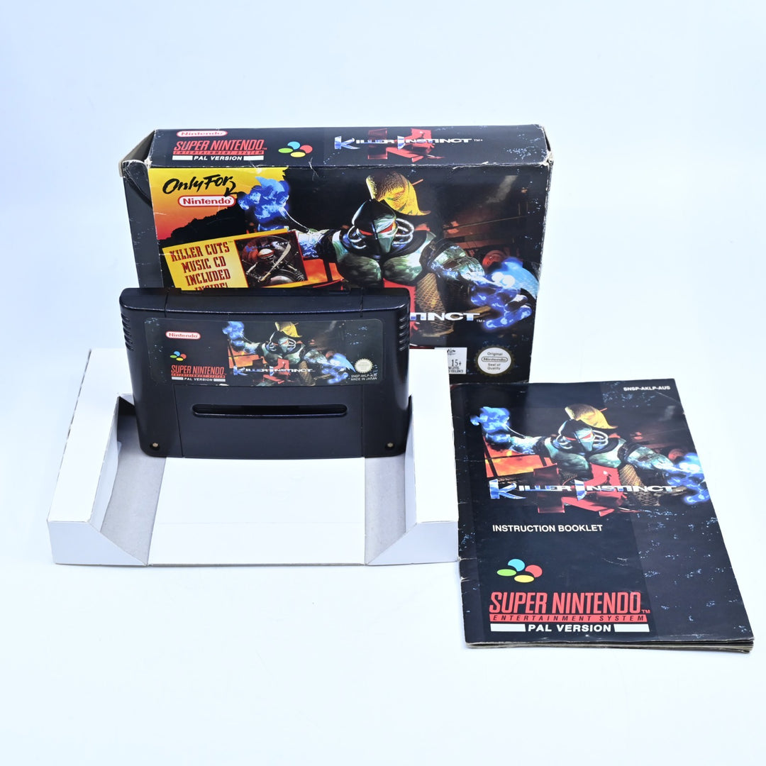 Killer Instinct - Super Nintendo / SNES Boxed Game - PAL - FREE POST!