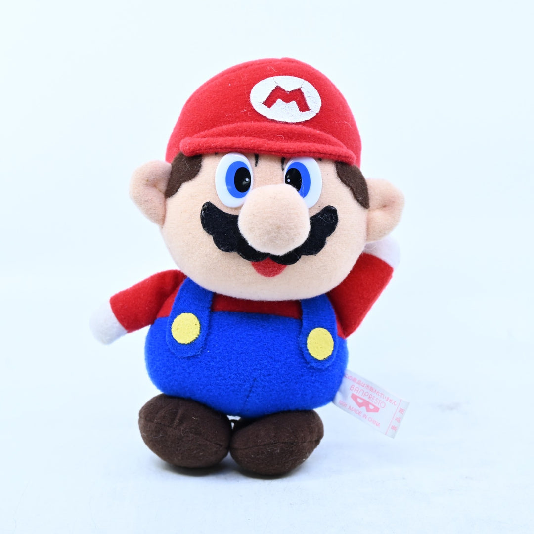 Super Mario All-Stars Vintage Mario Plush - 1991 Vintage Collectable - Toy