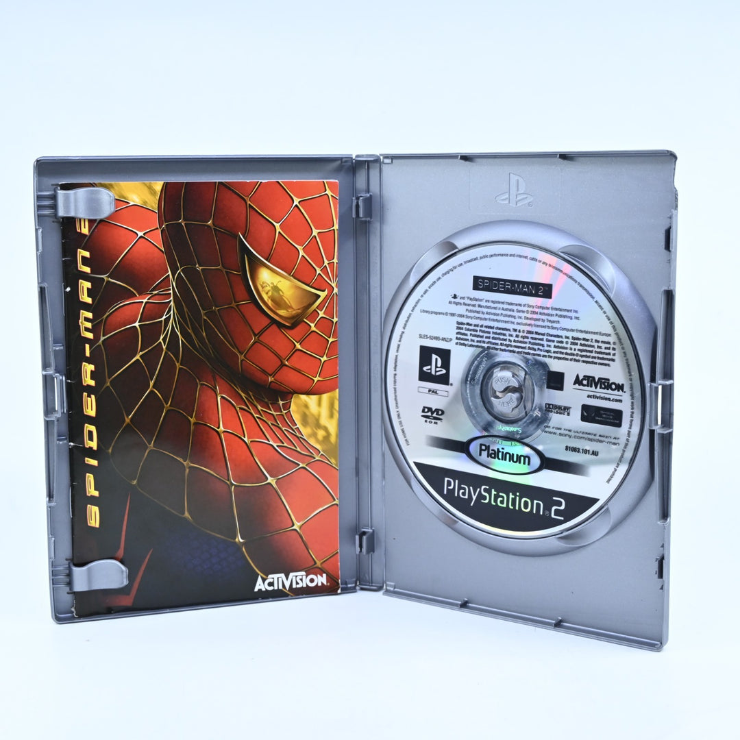 Spider-Man 2 - Sony Playstation 2 / PS2 Game + Manual - PAL - MINT DISC!