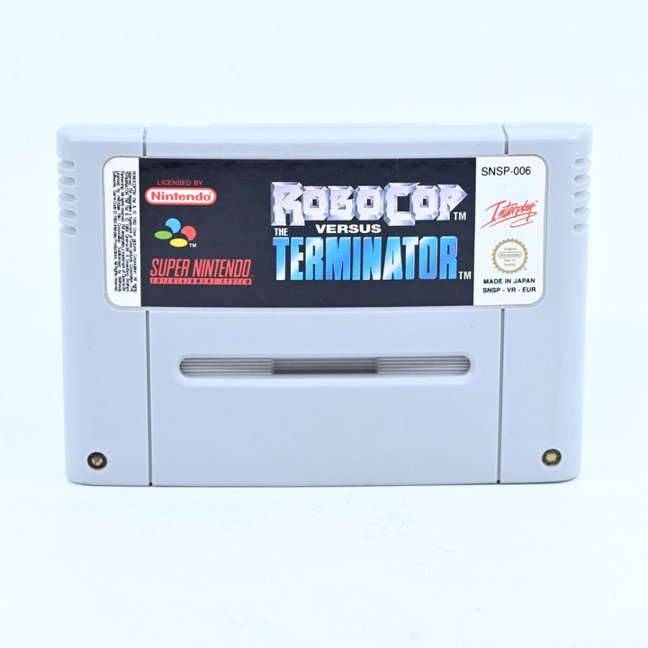 Robocop Versus The Terminator - Super Nintendo / SNES Game - PAL - FREE POST!