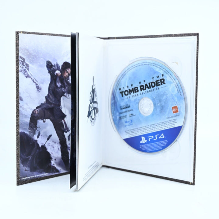 Rise of the Tomb Raider 20 Year Celebration + Artbook - Sony PS4 Game