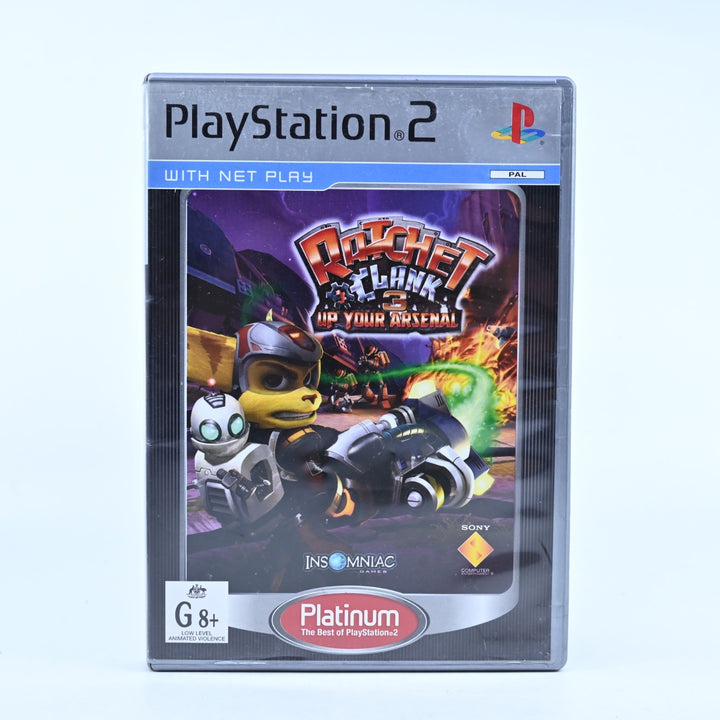 Ratchet & Clank 3: Up Your Arsenal - Sony Playstation 2 / PS2 Game - No Manual