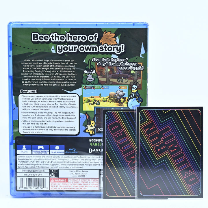 SEALED! Bug Fables The Everlasting Sapling - Sony Playstation 4 / PS4 Game
