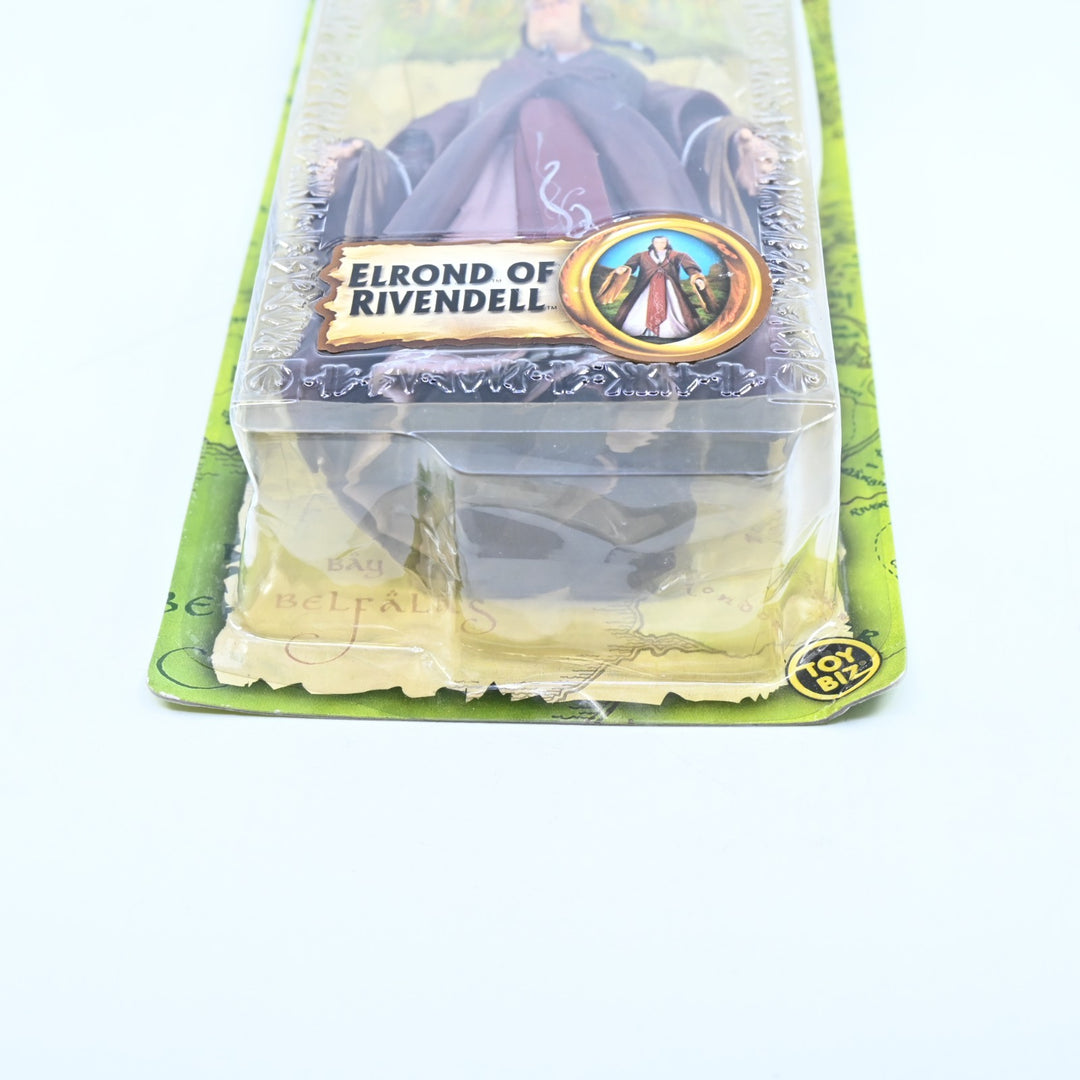 SEALED! Elrond of Rivendell - Lord of the Rings - Toy Biz - 2004