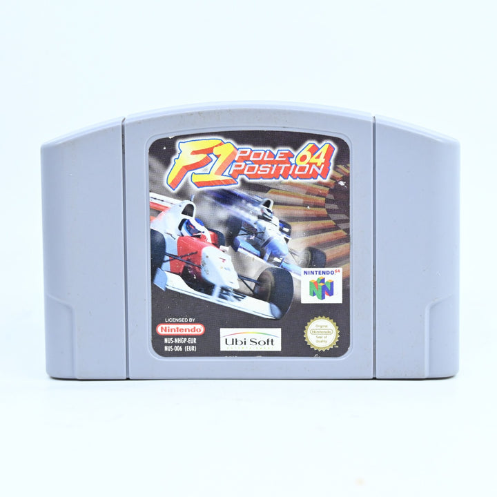 F1 Pole Position - N64 / Nintendo 64 Game - PAL - FREE POST!