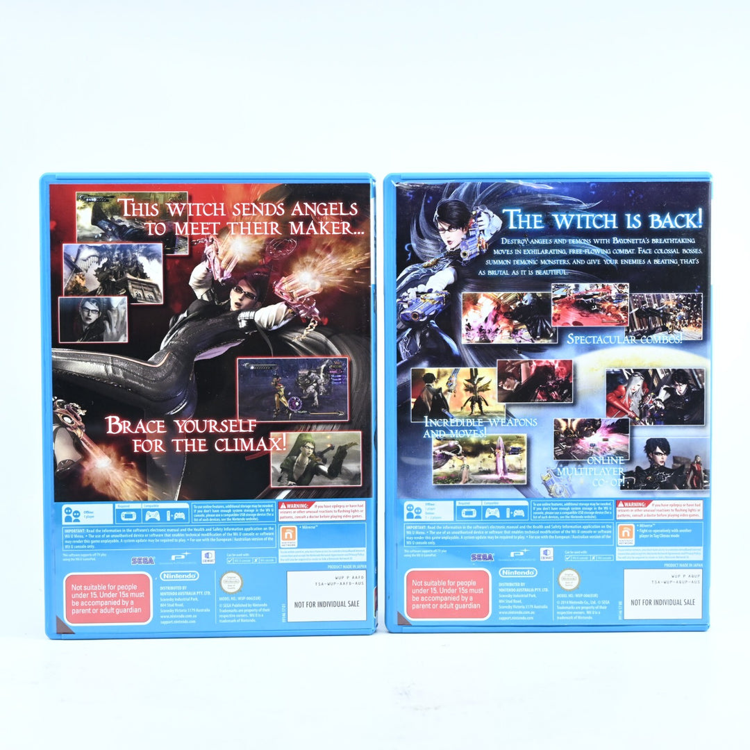 Bayonetta & Bayonetta 2 Special Edition - Nintendo Wii U Game - PAL - MINT DISC!