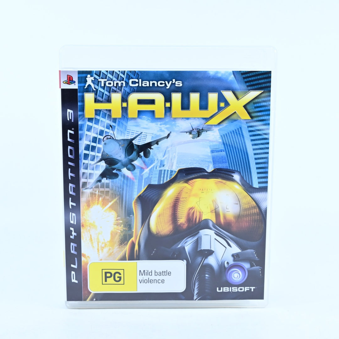 Tom Clancy‘s H.A.W.X - Sony Playstation 3 / PS3 Game + Manual - MINT DISC!