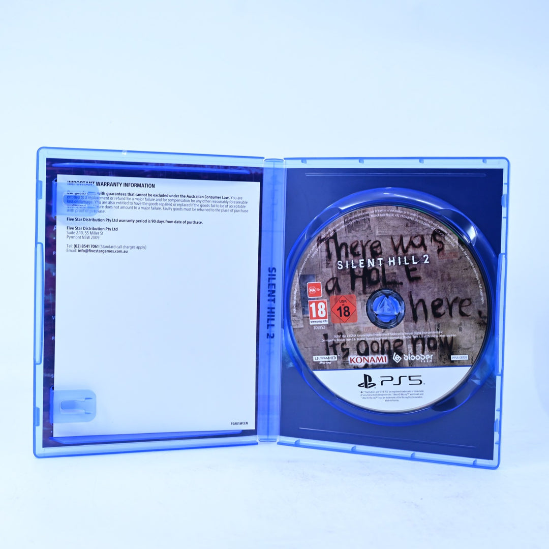 Silent Hill 2 - Sony Playstation 5 / PS5 Game - MINT DISC!