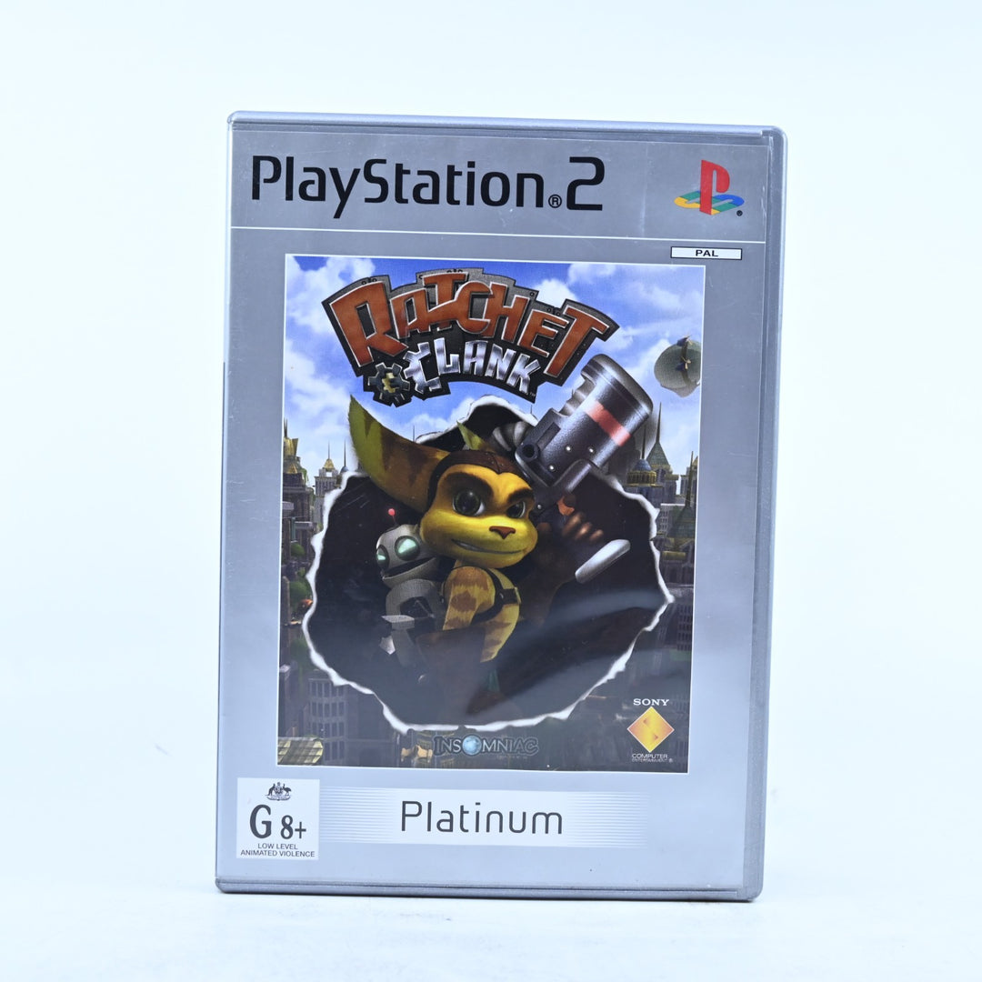 Ratchet & Clank - Sony Playstation 2 / PS2 Game + Manual - PAL - MINT DISC!