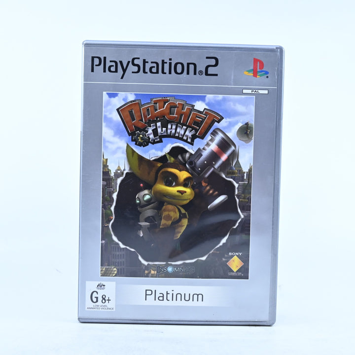 Ratchet & Clank - Sony Playstation 2 / PS2 Game + Manual - PAL - MINT DISC!