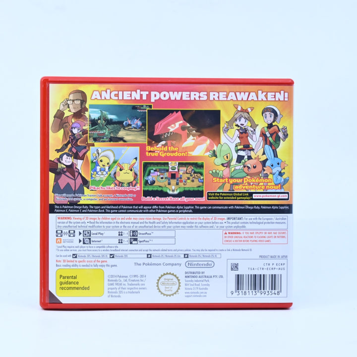 Pokemon Omega Ruby - Nintendo 3DS Game - PAL - FREE POST!