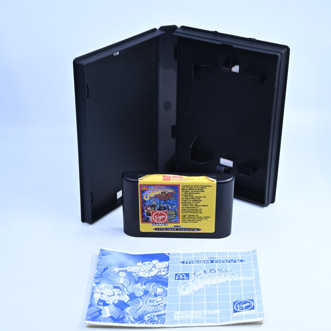 Global Gladiators - Sega Mega Drive Game + Manual - PAL - FREE POST!