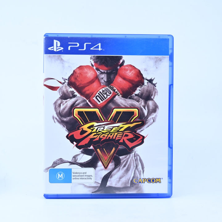 Street Fighter V - Sony Playstation 4 / PS4 Game - FREE POST!