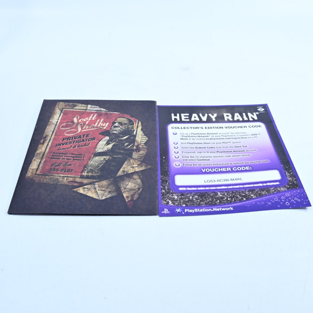Heavy Rain - Special Edition - Sony Playstation 3 / PS3 Game - MINT DISC!