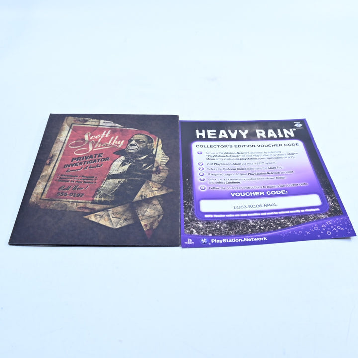 Heavy Rain - Special Edition - Sony Playstation 3 / PS3 Game - MINT DISC!
