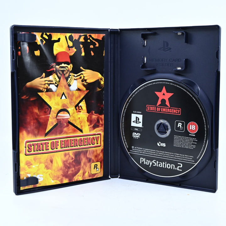 State Of Emergency - Sony Playstation 2 / PS2 Game + Manual - PAL - FREE POST!