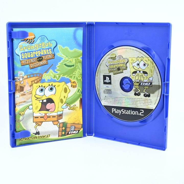 Spongebob Squarepants: Revenge of the Flying Dutchman - PS2 Game + Manual