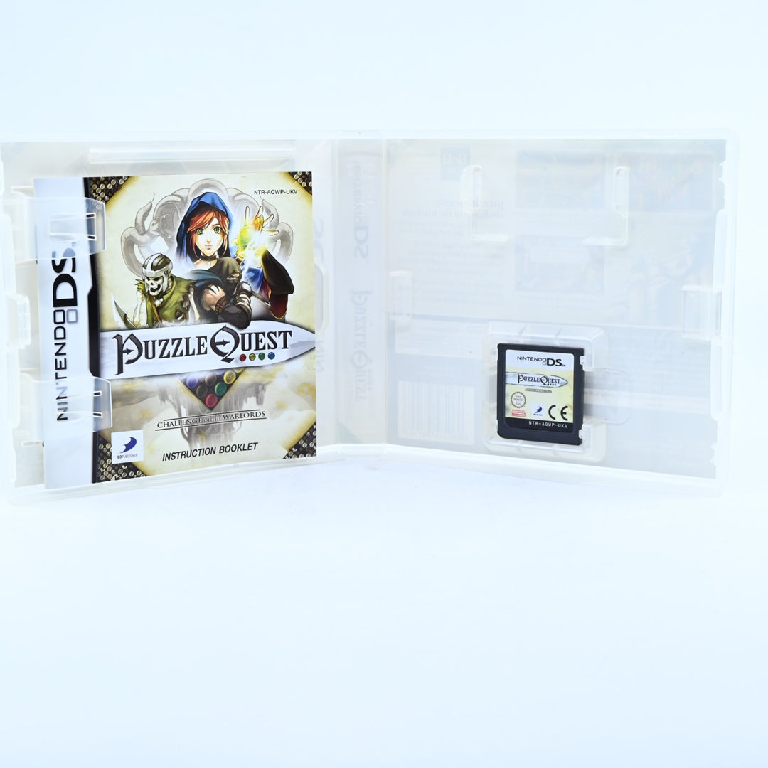 Puzzle Quest: Challenge of the Warlords - Nintendo DS Game - PAL + Manual