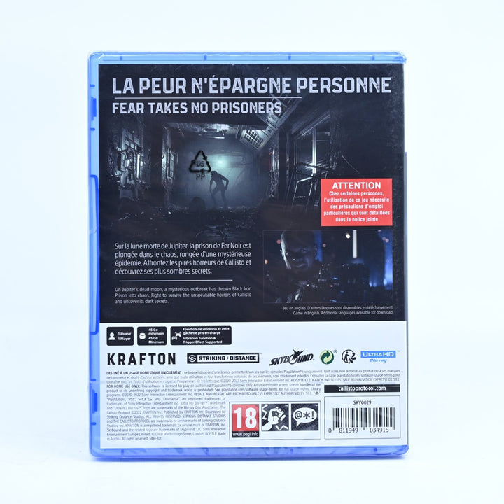 SEALED! The Callisto Protocol - Sony Playstation 5 / PS5 Game - FREE POST!