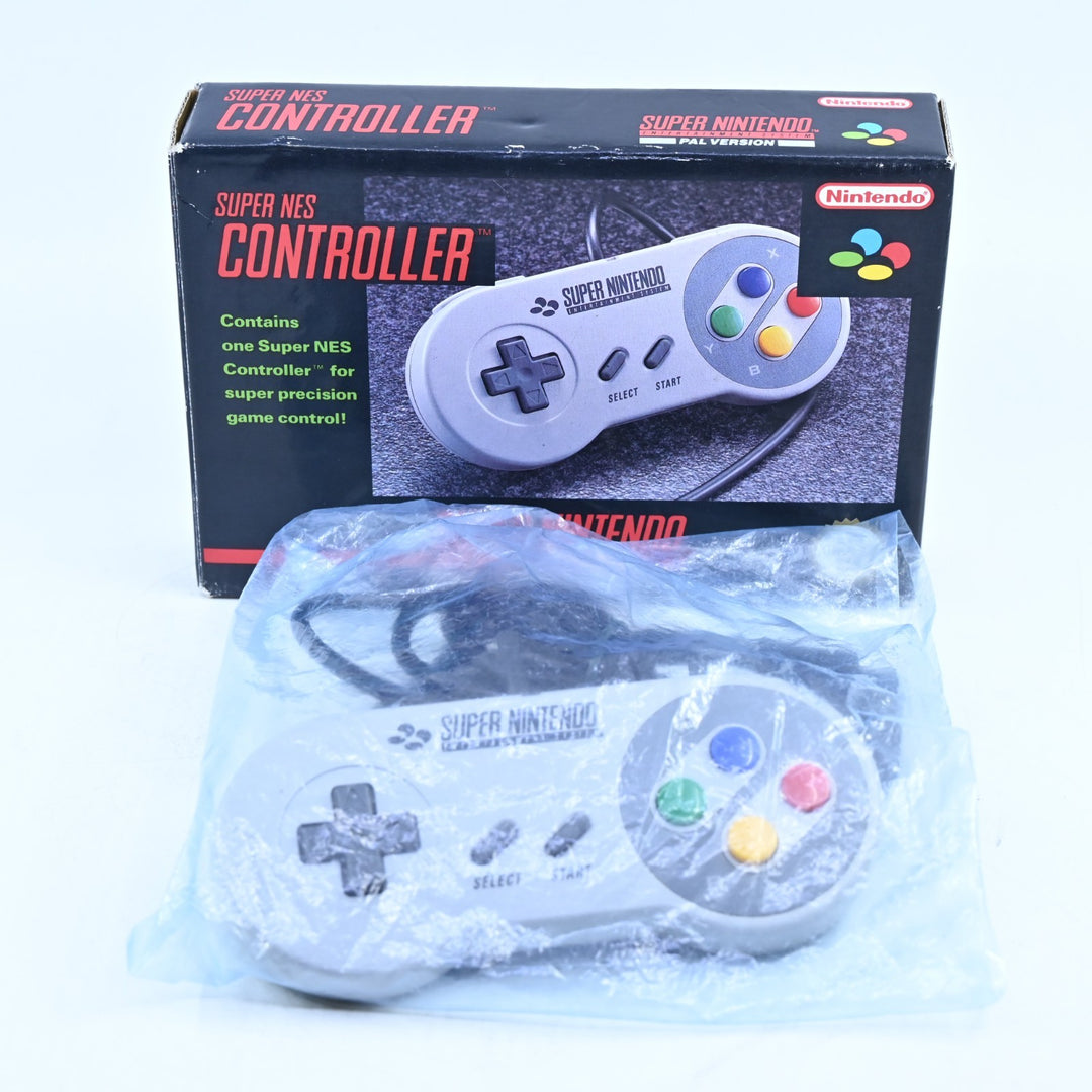Official Super Nintendo SNES Boxed Controller - Super Nintendo / SNES Accessory