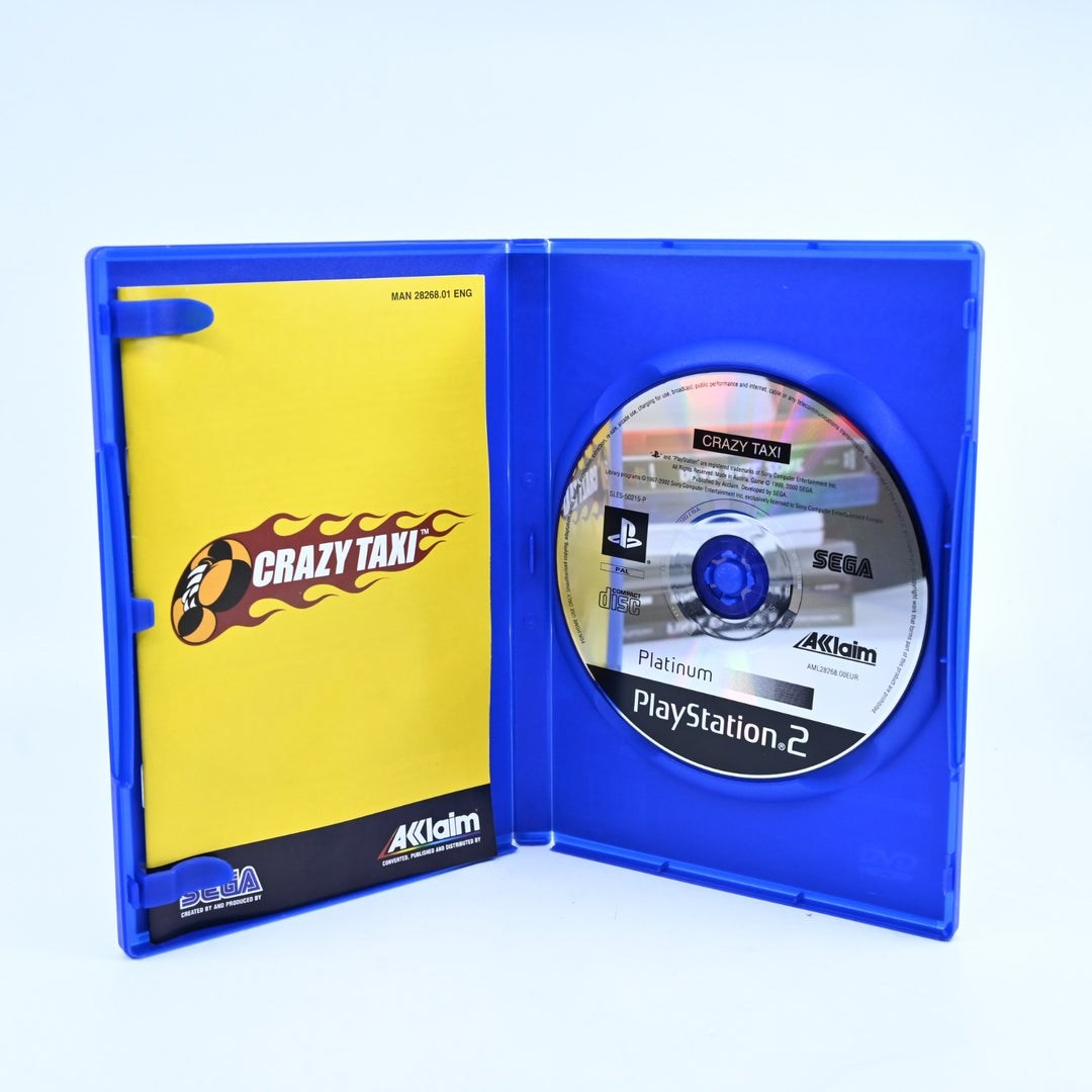 Crazy Taxi - Sony Playstation 2 / PS2 Game + Manual - PAL - MINT DISC!