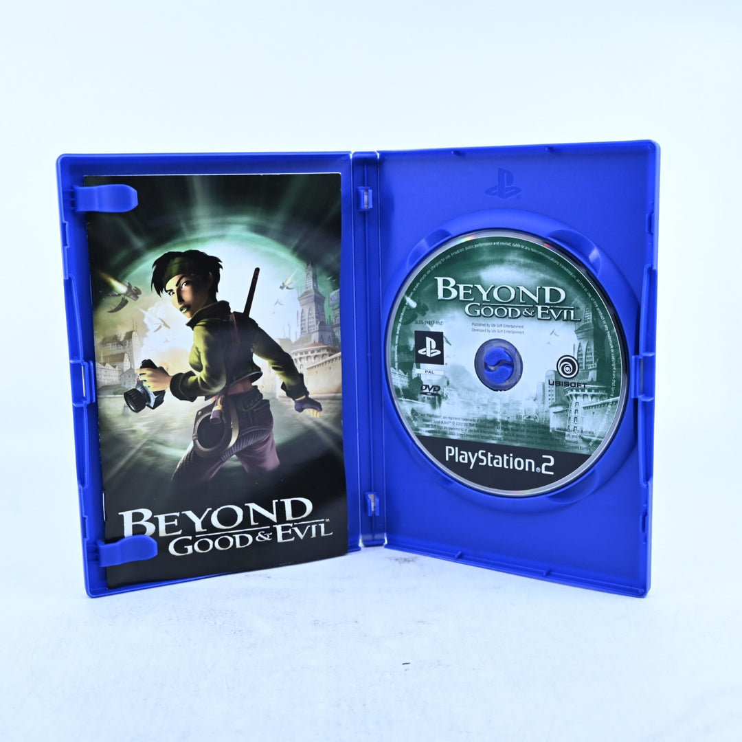 Beyond Good & Evil - Sony Playstation 2 / PS2 Game + Manual - PAL - MINT DISC!