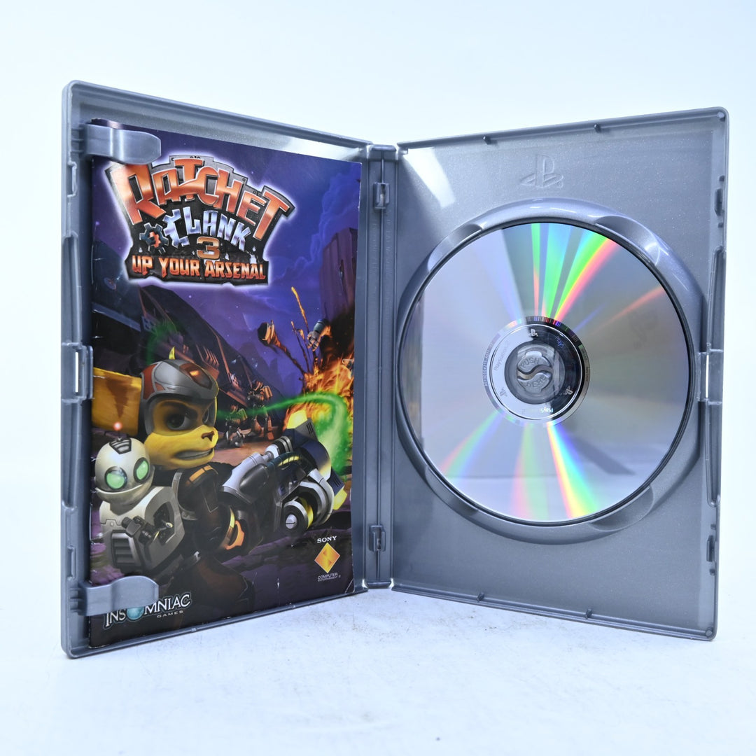 Ratchet & Clank 3: Up Your Arsenal - Sony Playstation 2 / PS2 Game + Manual