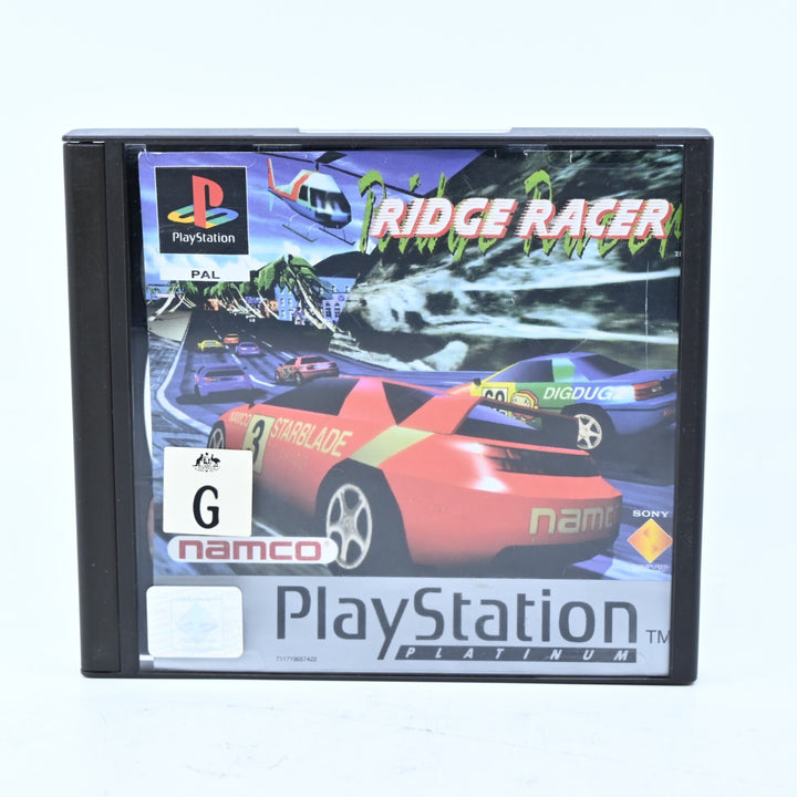 Ridge Racer - Sony Playstation 1 / PS1 Game - No Manual - PAL - MINT DISC!