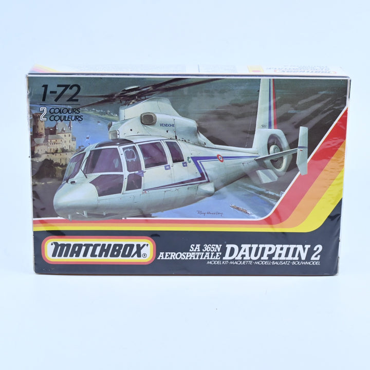 SEALED! Matchbox 1:72 Aerospatiale SA 365N Dauphin 2 - PK-38 - Model Helicopter