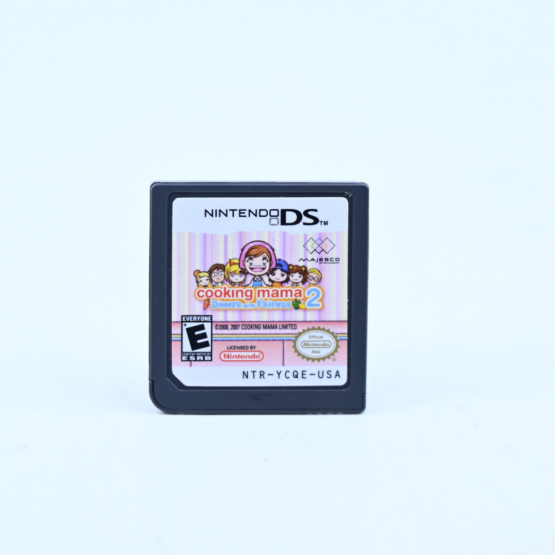 Cooking Mama 2: Dinner With Friends - Nintendo DS Game - Cartridge Only